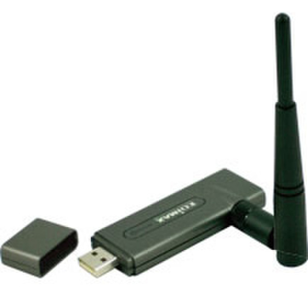 Edimax Wireless 802.11b/g Turbo Mode USB2.0 High-Gain Adapter 54Mbit/s Netzwerkkarte