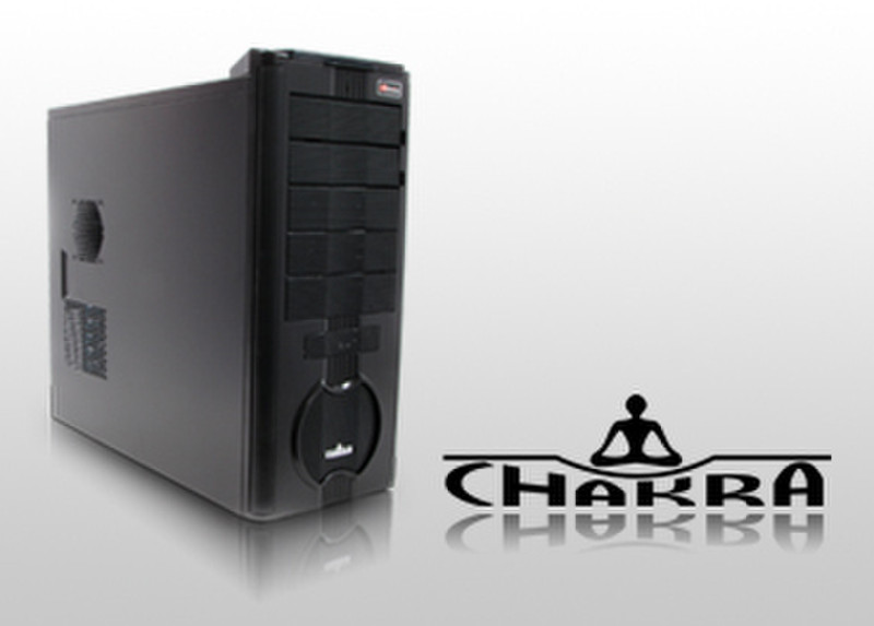Enermax MidiTower Chakra ECA3050-B Black Midi-Tower Schwarz Computer-Gehäuse