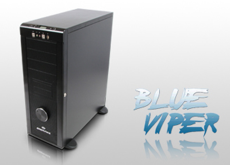 Enermax Miditower BlueViper CS-718 Black Midi-Tower Computer-Gehäuse