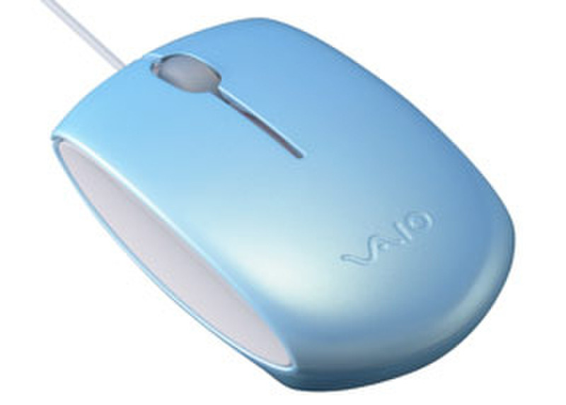 Sony VAIO USB Optical Mouse, Blue USB Оптический 800dpi Синий компьютерная мышь