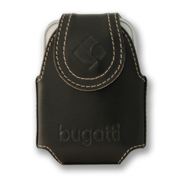 Bugatti cases Fashioncase for Fujitsu Siemens Pocket Loox N100 Leather Black