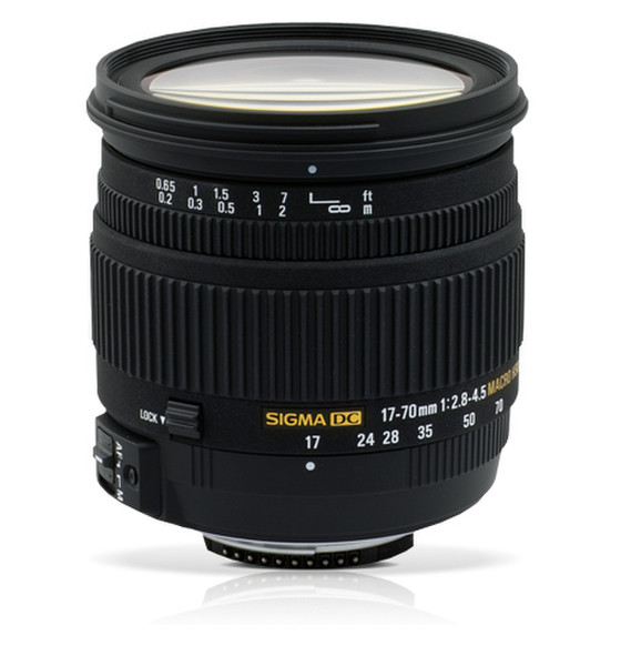 Sigma 17-70mm F2.8-4.5 DC Macro SLR Schwarz