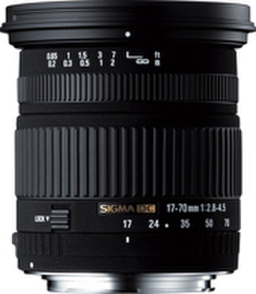 Sigma 17-70mm F2,8-4,5 DC Macro (Nikon D HSM) Черный