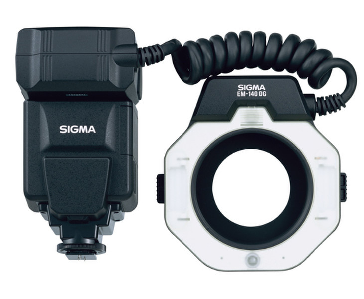 Sigma EM-140 DG Macro Flash Minolta Schwarz