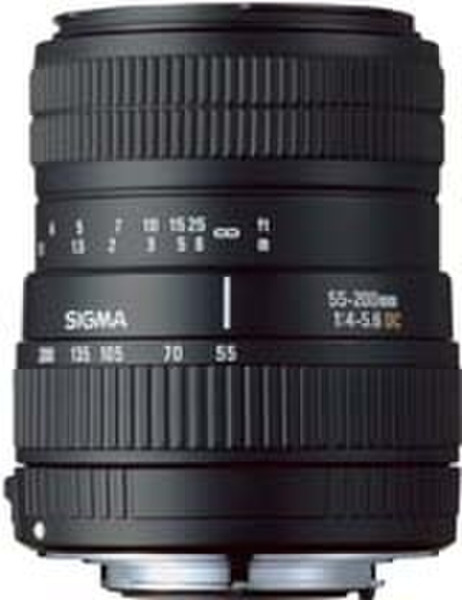 Sigma 55-200mm F4-5.6 DC (Sony D) Schwarz