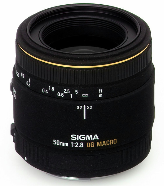 Sigma MACRO 50mm F2.8 EX DG (Canon) SLR Macro lens Черный