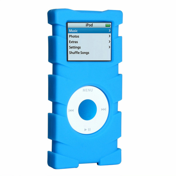 Speck ToughSkin for iPod nano 2G, Blue Blue