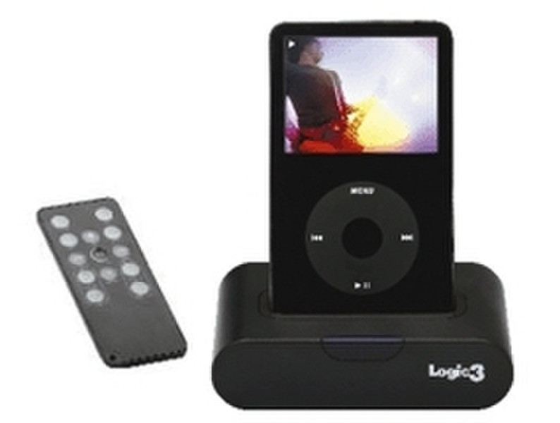 Logic3 Universal Dock for iPod with Remote Black