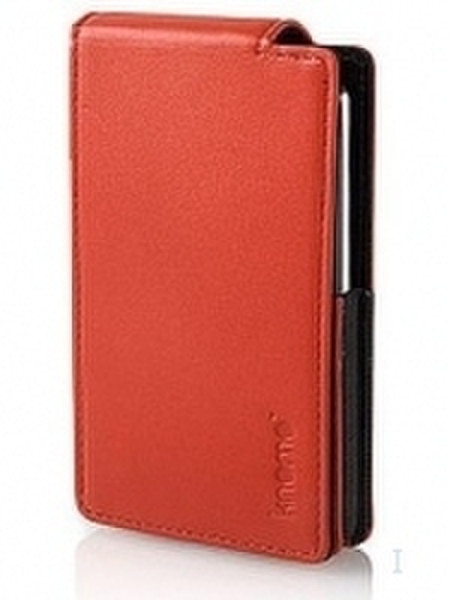 Knomo Leather Cover for iPod video Red Red