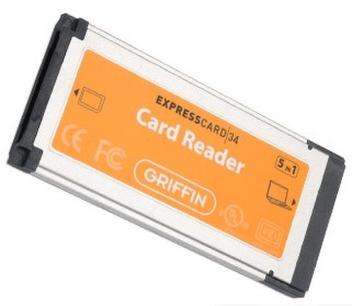 Griffin ExpressCard/34 5:1 Card Reader card reader