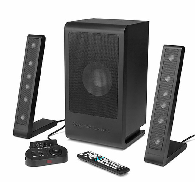 Altec Lansing PT6021 Home Theater Audio System, Black 2.1 58W home cinema system