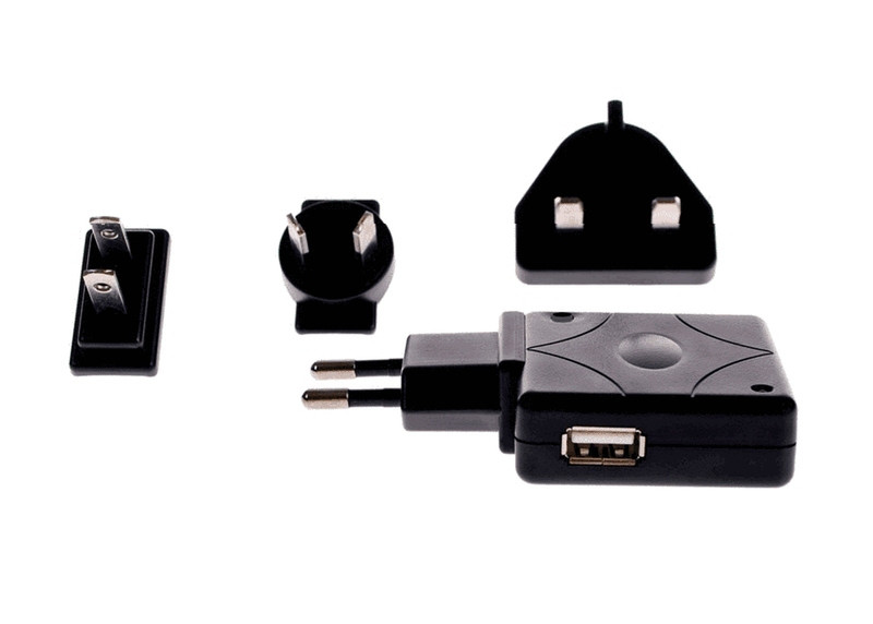 Artwizz PowerPlug USB International Black Для помещений Черный зарядное для мобильных устройств