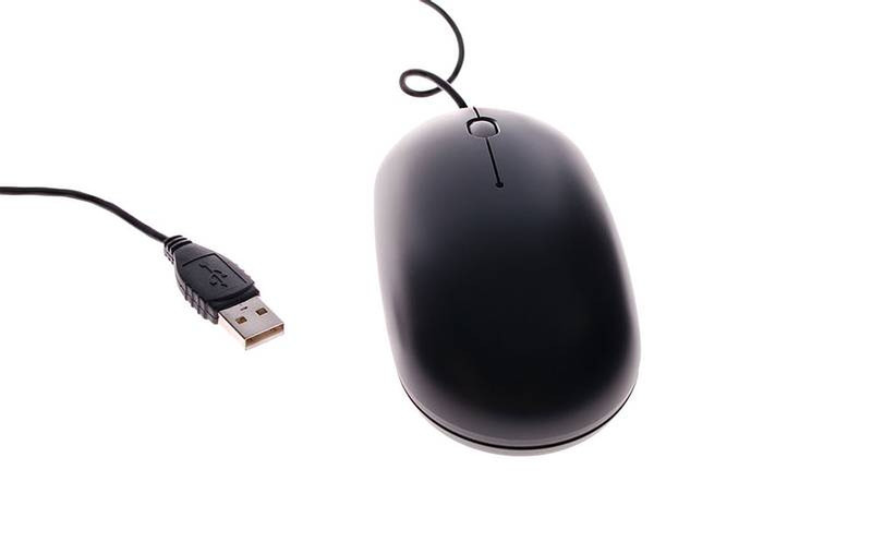 Artwizz ArtMouse USB Mouse Black USB Лазерный 800dpi Черный компьютерная мышь