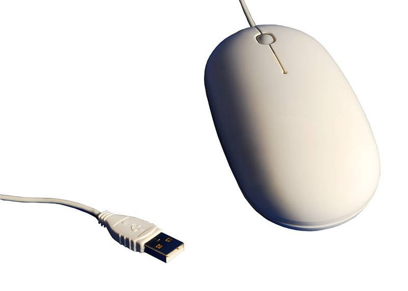 Artwizz ArtMouse USB Mouse White USB Лазерный 800dpi Белый компьютерная мышь
