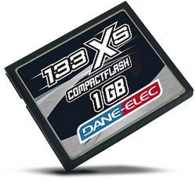Dane-Elec CompactFlash Card 133x 1024MB 1ГБ CompactFlash карта памяти
