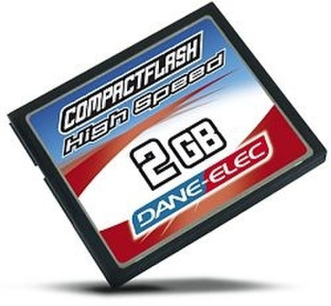 Dane-Elec CompactFlash Card 80X 2048 MB 2GB Kompaktflash Speicherkarte