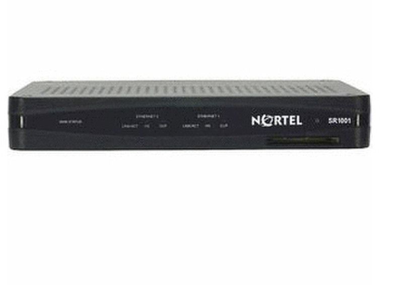 Nortel 1001 Eingebauter Ethernet-Anschluss Schwarz Kabelrouter