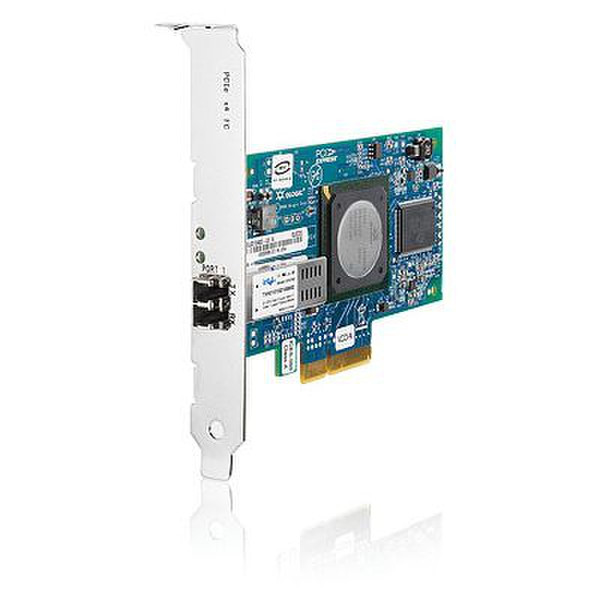Hewlett Packard Enterprise StorageWorks QLE220 4/2 GB, 32-Bit/133 MHz PCI-e Fibre Channel Host Bus Adapter fiber optic cable
