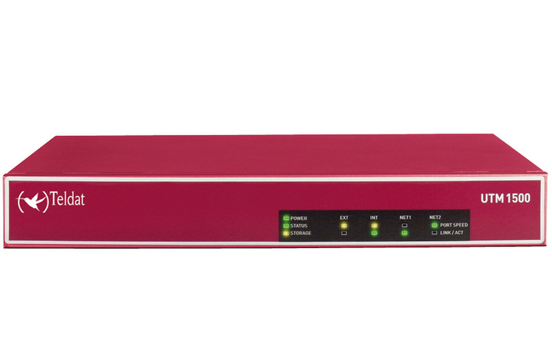 Funkwerk UTM 1500 Appliance. License 25 User 100Mbit/s hardware firewall