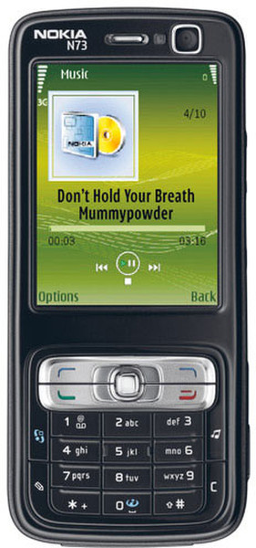 Nokia N73 Music Edition Black smartphone