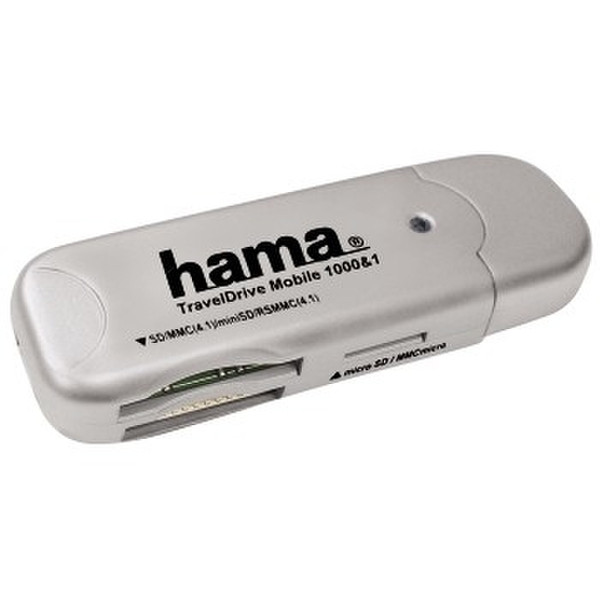 Hama TravelDrive Mobile 25in1, USB 2.0 USB 2.0 устройство для чтения карт флэш-памяти