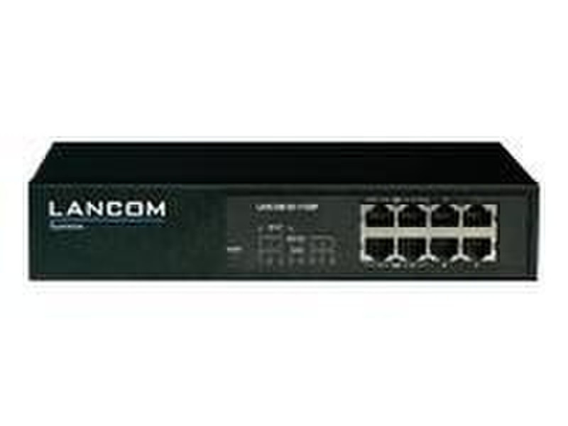 Lancom Systems ES-1108P Fast Ethernet Switch ungemanaged Energie Über Ethernet (PoE) Unterstützung