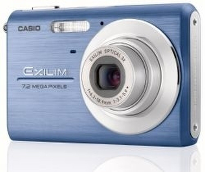 Casio Exilim Zoom EX-Z75 7.2MPix Blue 7.2MP 1/2.5Zoll CCD Blau