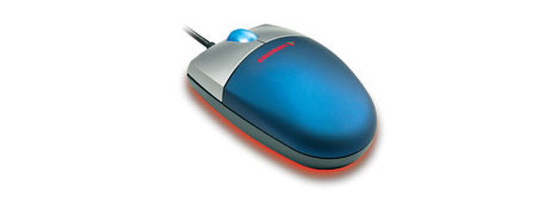 Cherry Mini-Mouse 3Btn USB PS2+scroll wheel USB+PS/2 Оптический 400dpi Синий компьютерная мышь