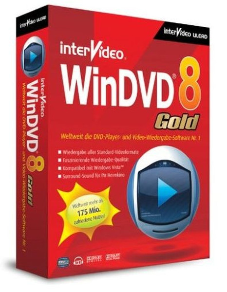 Corel InterVideo WinDVD 8 Gold