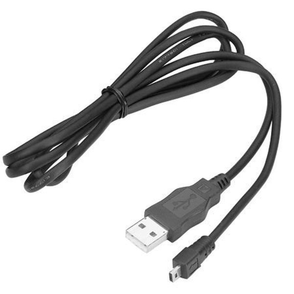 Digi USB Cable (A - B USB cable, 6.6 ft) 2m Black USB cable