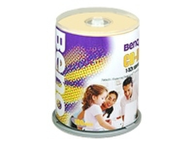 Benq 700MB 80Min 52x Cake Box CD-R 700МБ 100шт