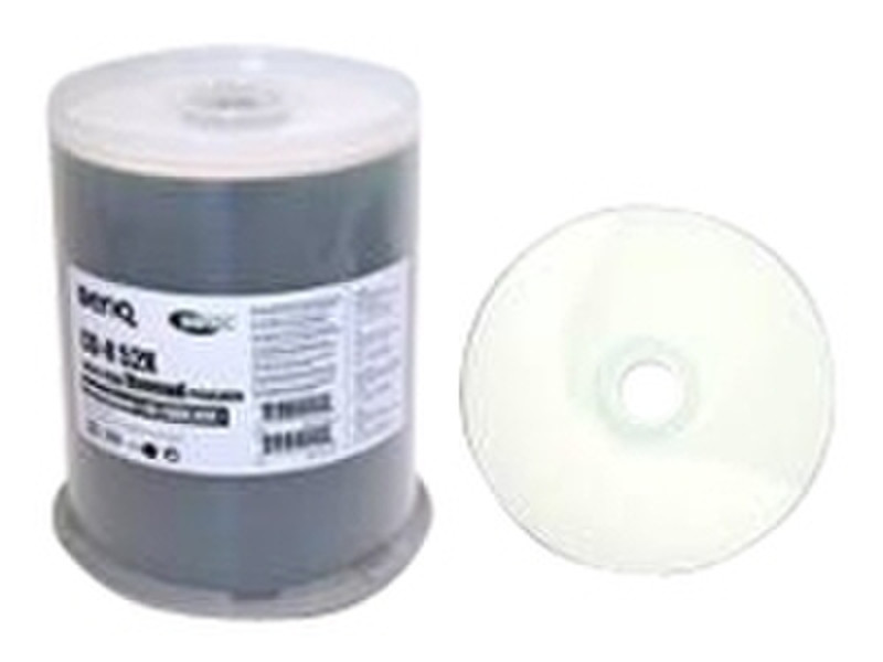 Benq 100 x CD-R 700MB 80Min 52x thermal printable CD-R 700MB 100Stück(e)