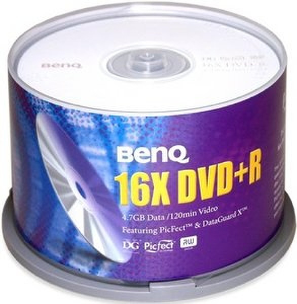 Benq 100xDVD+R 4.7GB 120Min 4.7GB DVD+R 100pc(s)