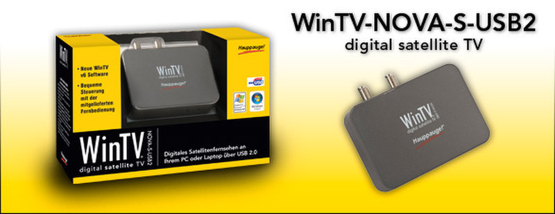 Hauppauge WinTV-NOVA-S-USB2 DVB-S USB