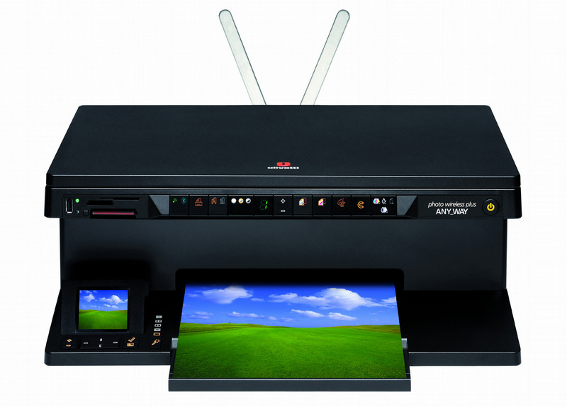 Olivetti ANY_WAY photo wireless plus 4800 x 1200DPI Tintenstrahl A4 24Seiten pro Minute Multifunktionsgerät