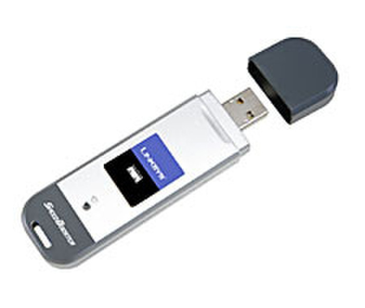 Linksys Compact Wireless-G USB Adapter with SpeedBooster 54Мбит/с сетевая карта