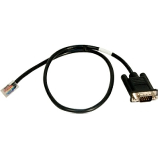 Digi 76000239 RJ-45 9-pin DB-9 Black cable interface/gender adapter