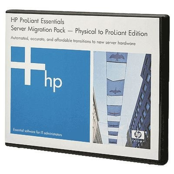 Hewlett Packard Enterprise Server Migration Pack P2P No Media 1 Year Unlimited Migration License