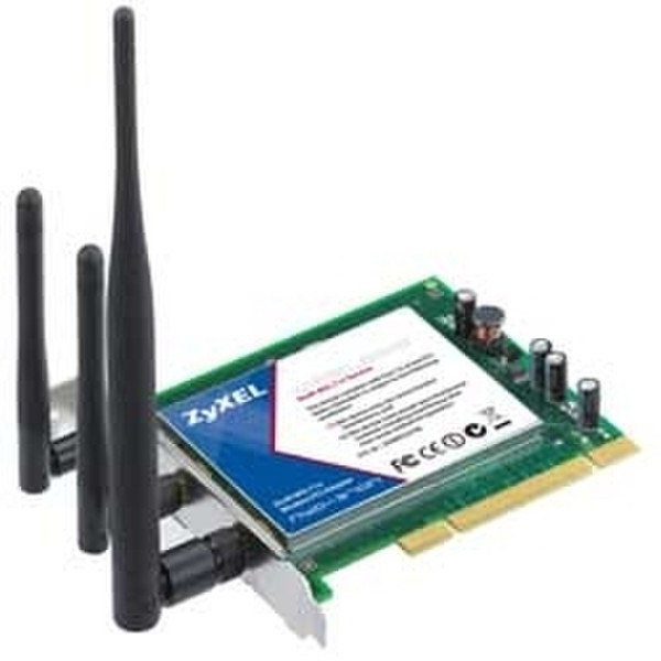 ZyXEL NWD-370N Draft 802.11n Wireless PCI Adapter, WPA/WPA2 300Mbit/s Netzwerkkarte