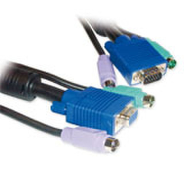 Intronics Special 3-in-1 connection cable M - M 5.0m 5m Tastatur/Video/Maus (KVM)-Kabel