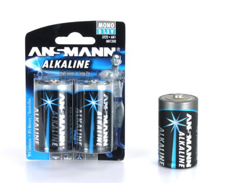 Ansmann D Alkaline 1.5V non-rechargeable battery