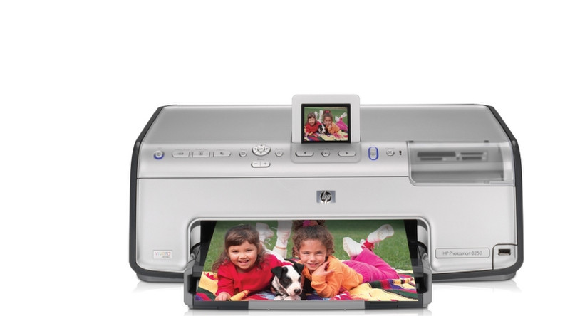HP Photosmart 8250 Струйный 4800 x 1200dpi Cеребряный фотопринтер