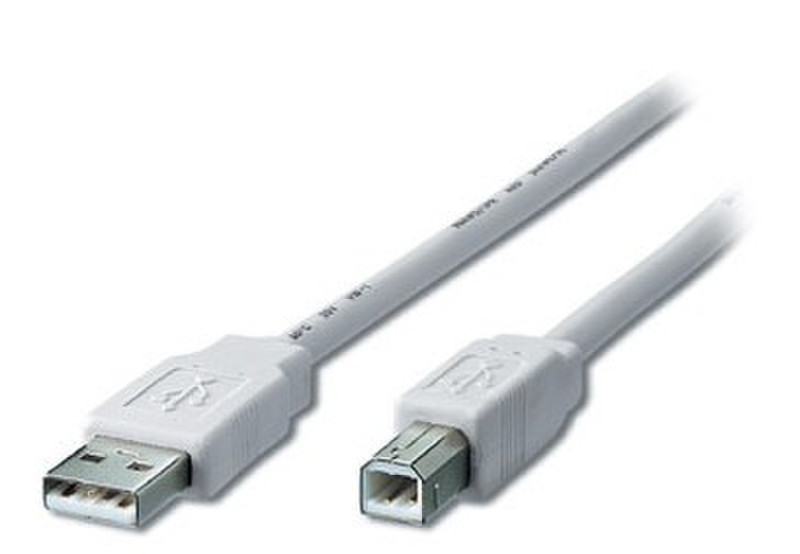 Equip USB 2.0 Connection Cable 5.0m 5m USB A USB A Beige USB cable