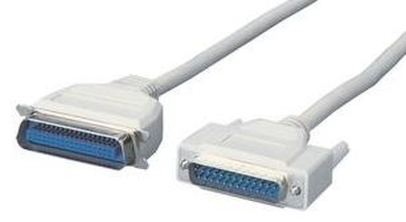 Equip IEEE 1284 print cable 3m Grey printer cable