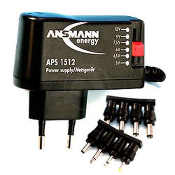 Ansmann Universal plug-in mains adaptor APS 1512