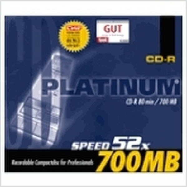 Bestmedia Platinum CD-R 700MB JewelCase CD-R 700MB 1Stück(e)