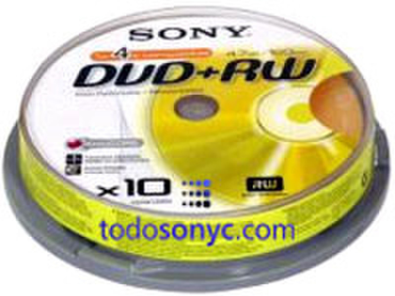 Sony DVD+RW 10DPW120ASP