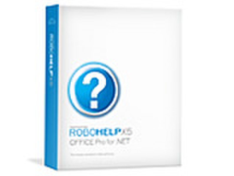 Macromedia RoboHelp Office Pro X5 for .NET