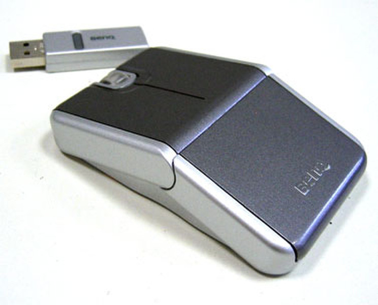 Benq S700 optical Notebook Mouse USB 1000dpi silver RF Wireless Optisch 1000DPI Silber Maus