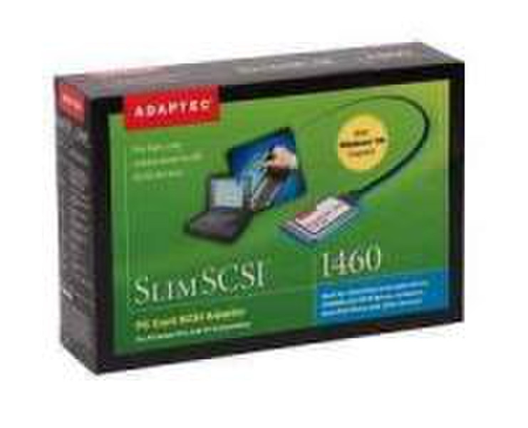 Adaptec 1460 SLIM SCSI PC CARD Schnittstellenkarte/Adapter